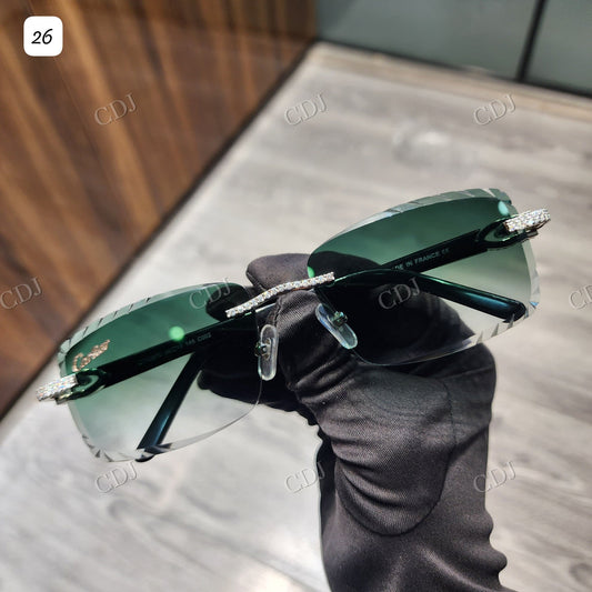 Custom Diamond Glasses