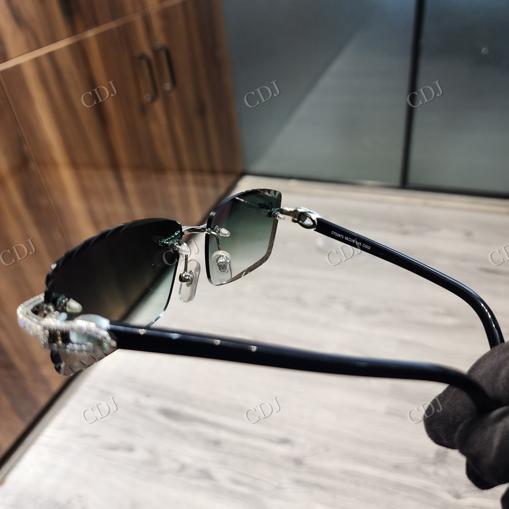 Custom Diamond Glasses