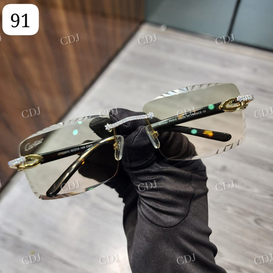 Custom Diamond Glasses