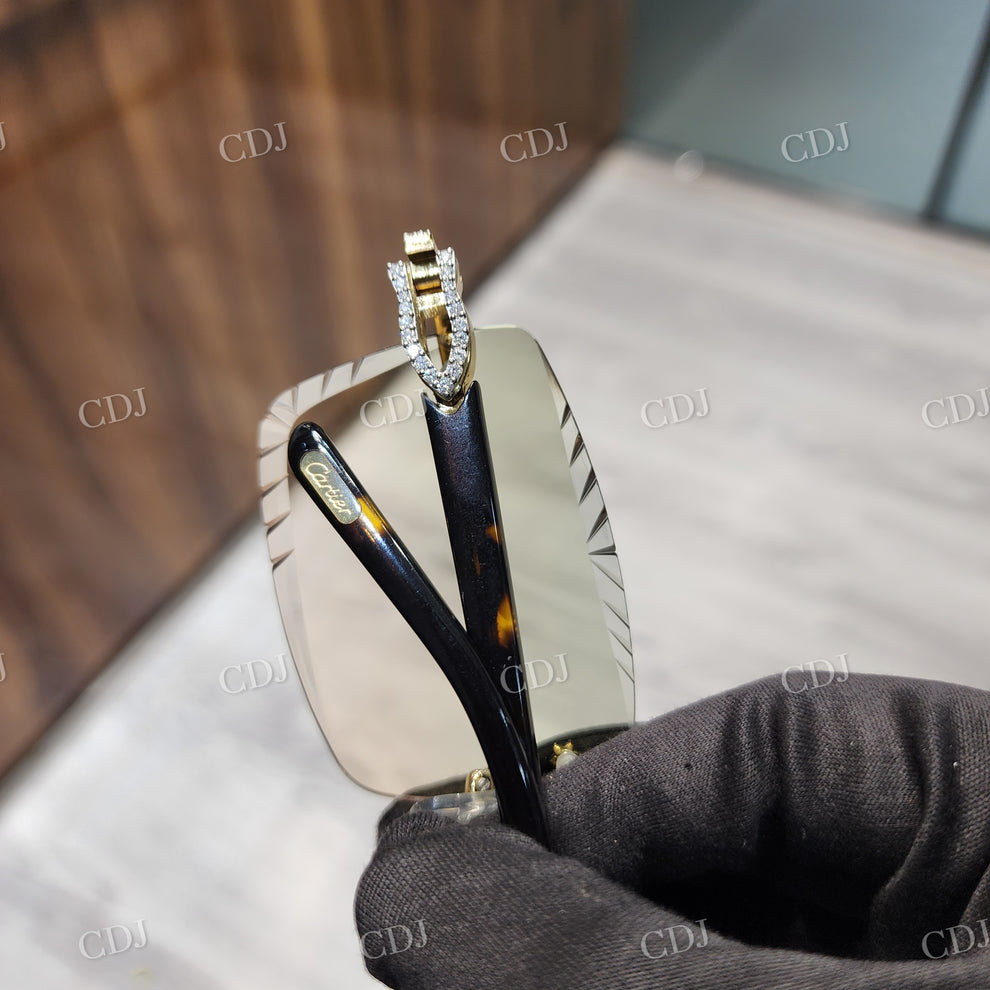 Custom Diamond Glasses