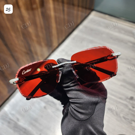 Custom Diamond Glasses