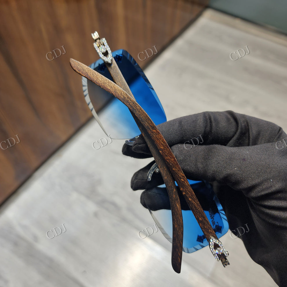 Custom Diamond Glasses
