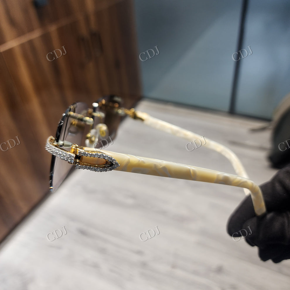 Custom Diamond Glasses