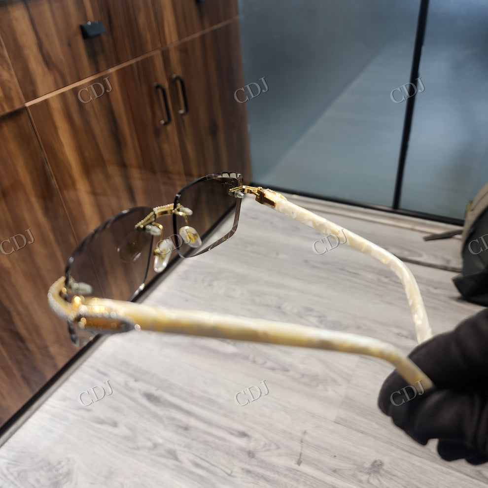 Custom Diamond Glasses