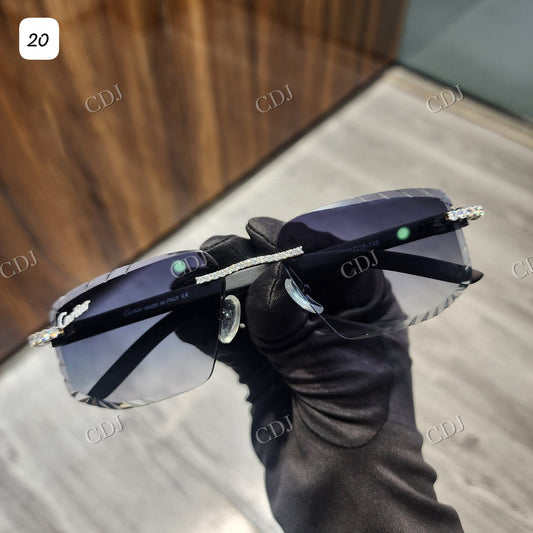 Custom Diamond Glasses