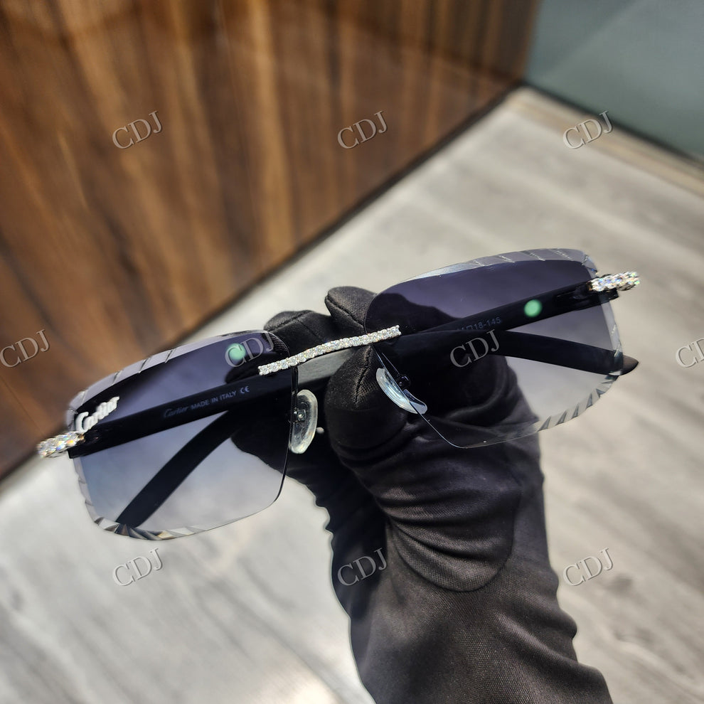 Custom Diamond Glasses