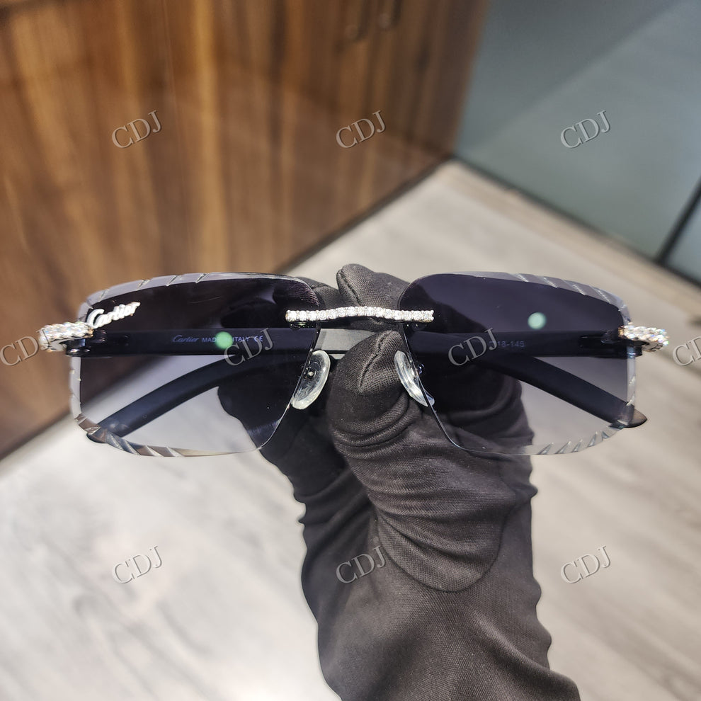 Custom Diamond Glasses