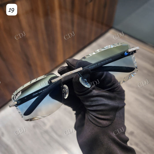 Custom Diamond Glasses