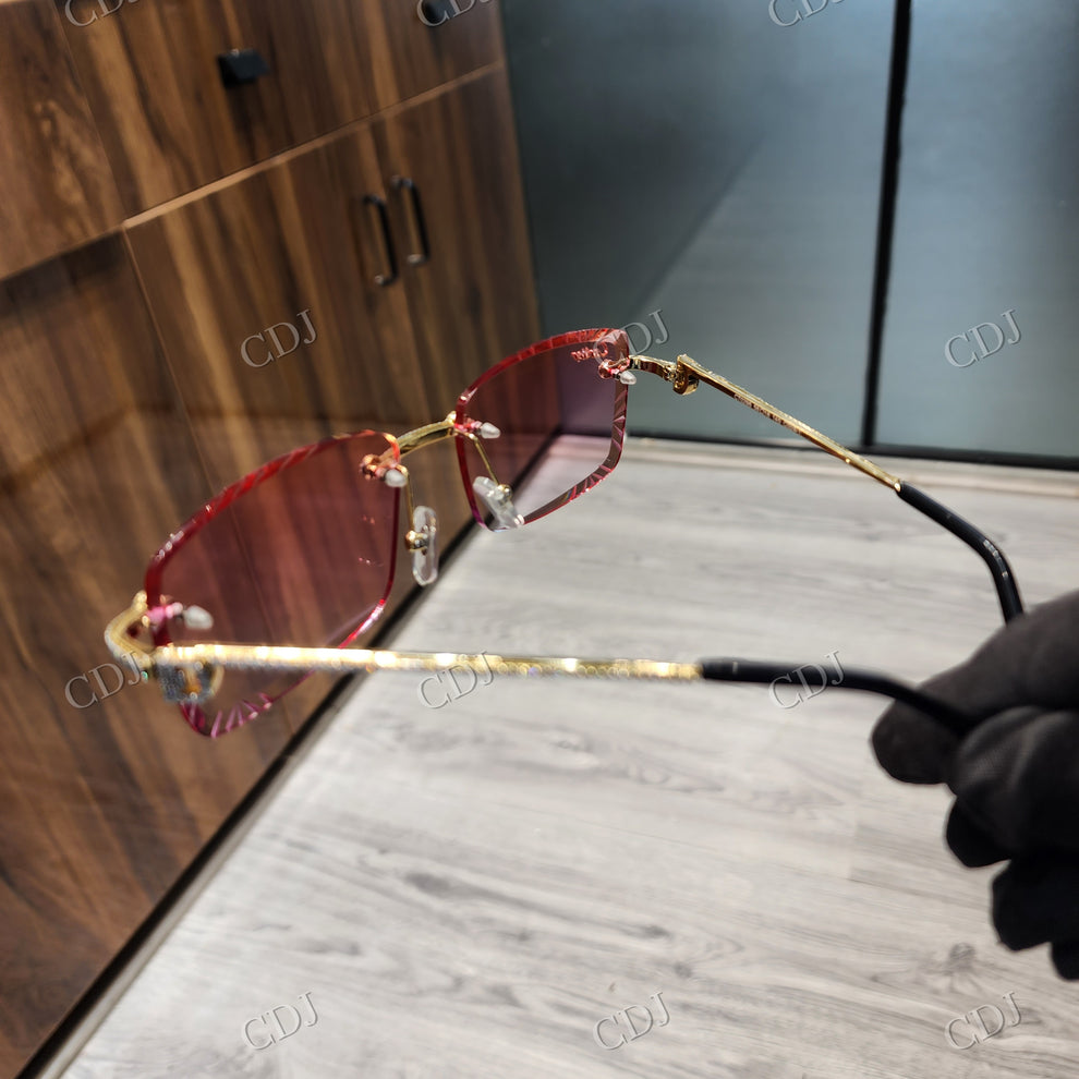 Custom Diamond Glasses