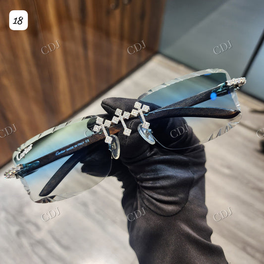Custom Diamond Glasses