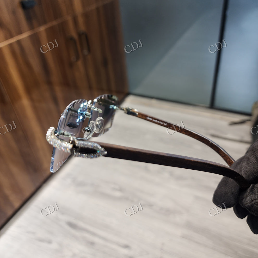 Custom Diamond Glasses