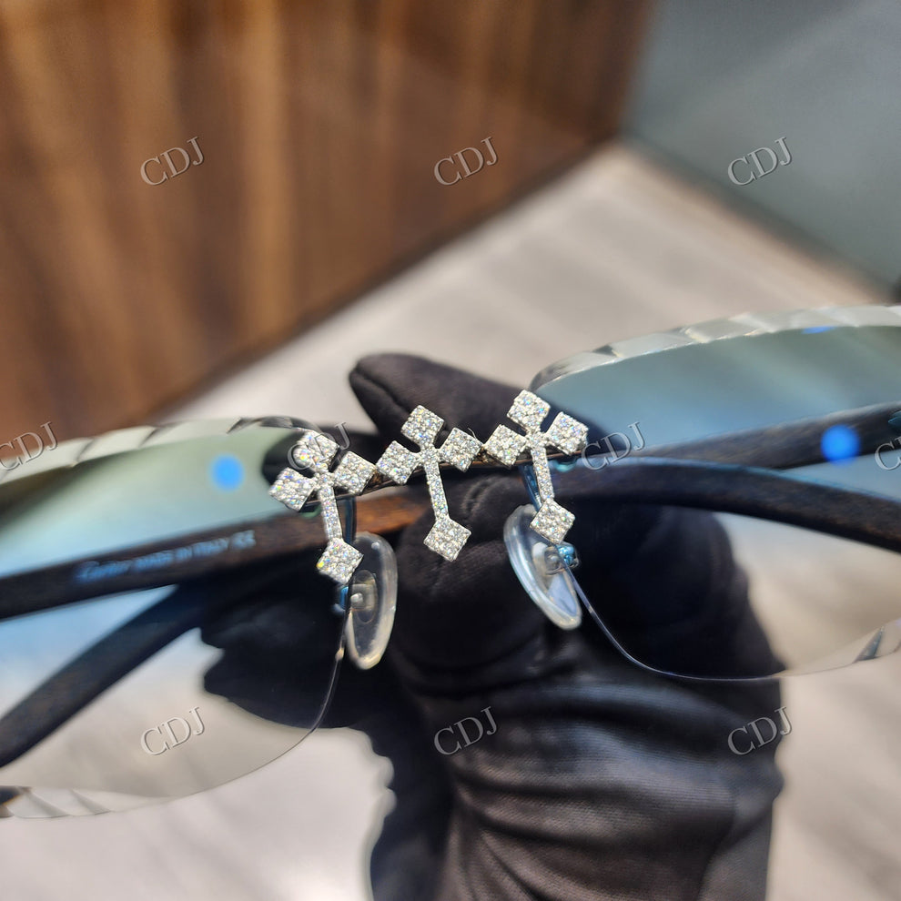 Custom Diamond Glasses