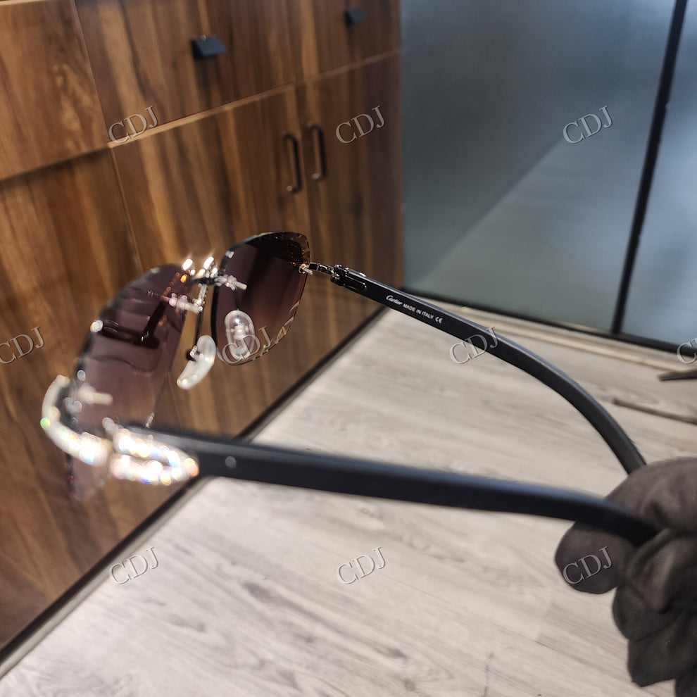 Custom Diamond Glasses