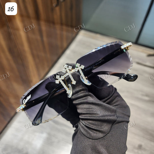 Custom Diamond Glasses