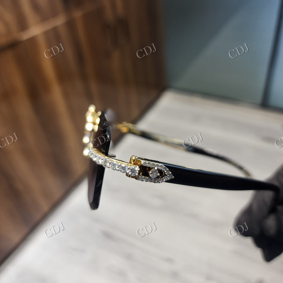 Custom Diamond Glasses