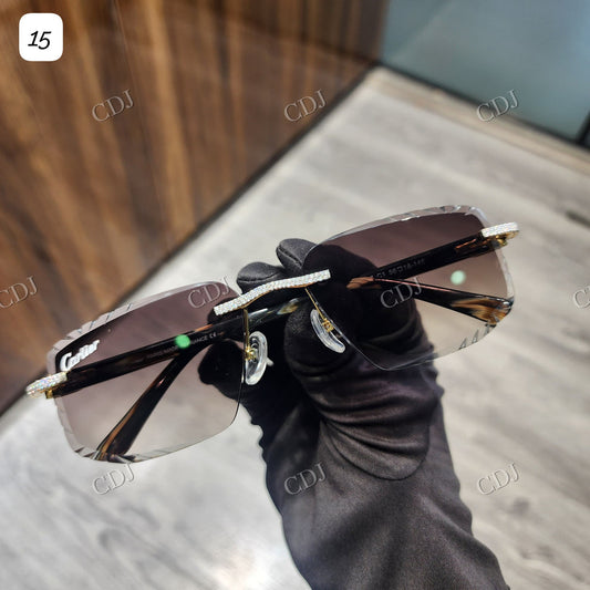 Custom Diamond Glasses