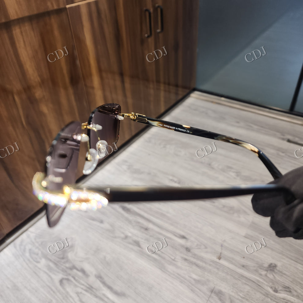 Custom Diamond Glasses