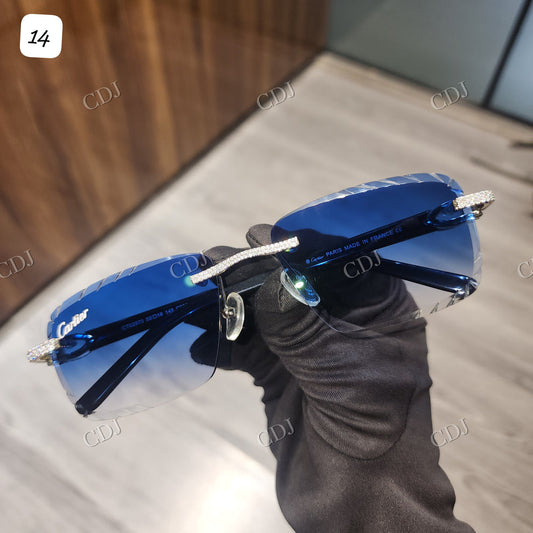 Custom Diamond Glasses