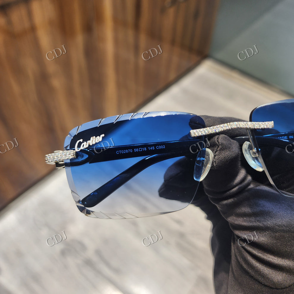 Custom Diamond Glasses