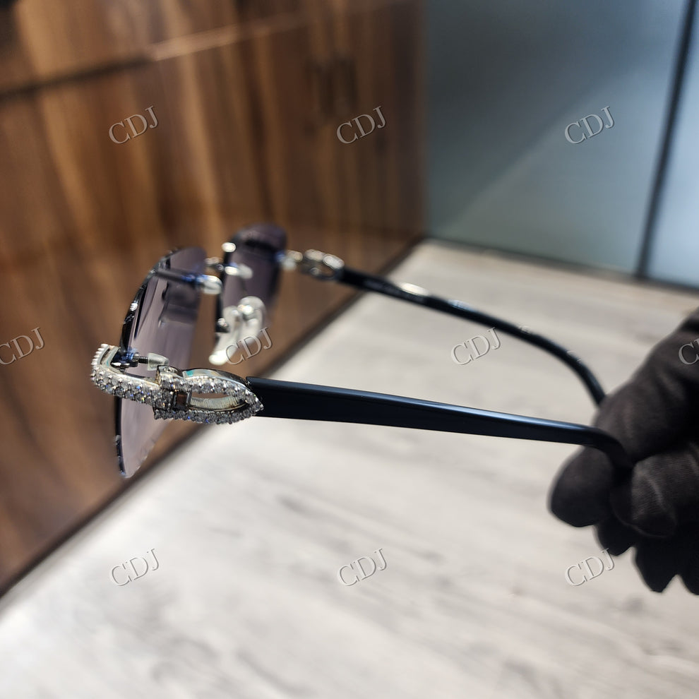 Custom Diamond Glasses