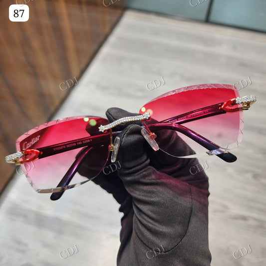 Custom Diamond Glasses