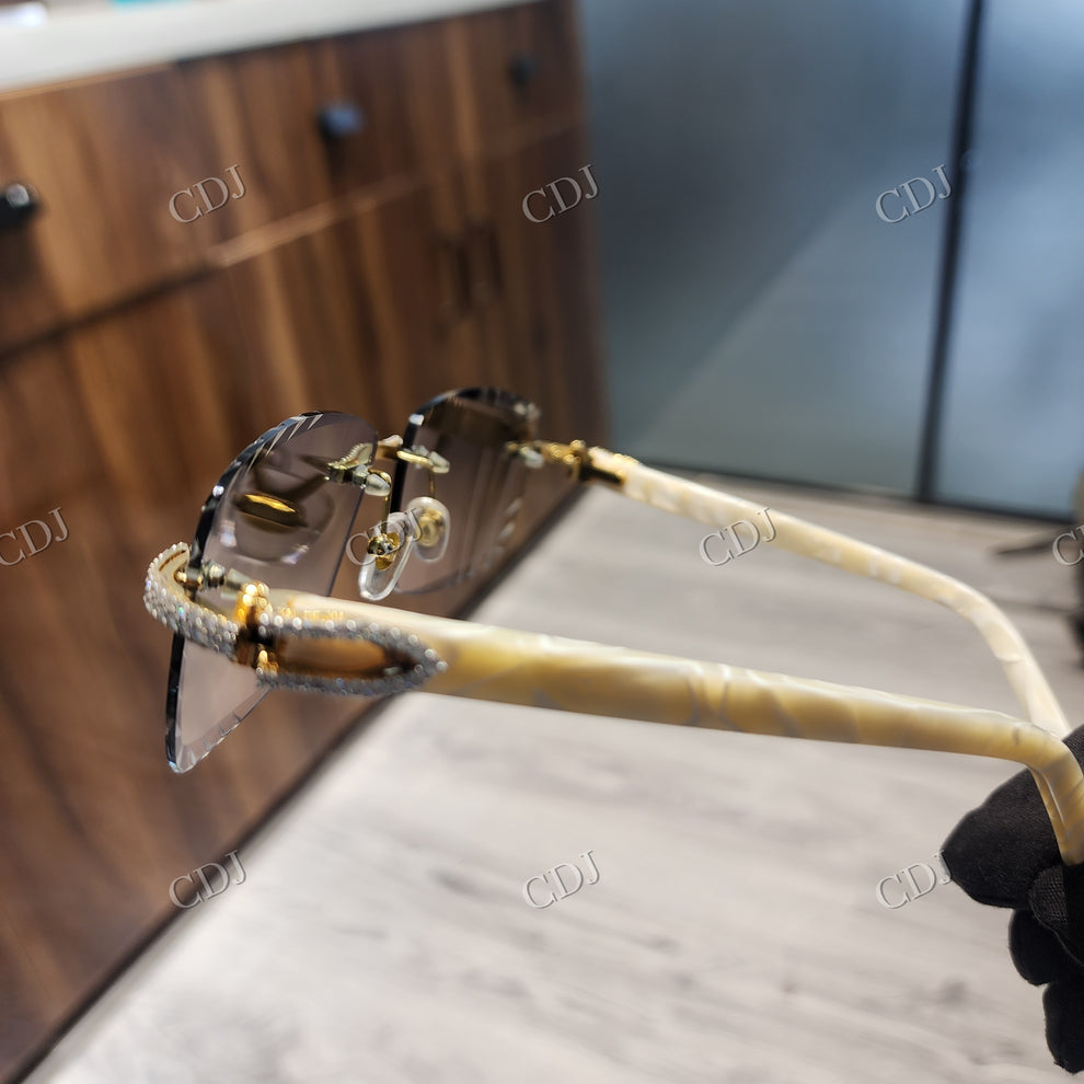 Custom Diamond Glasses