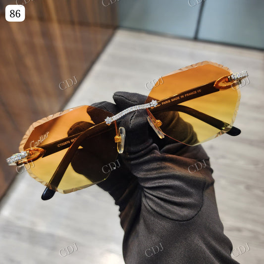 Custom Diamond Glasses