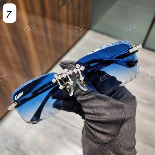 Custom Diamond Glasses