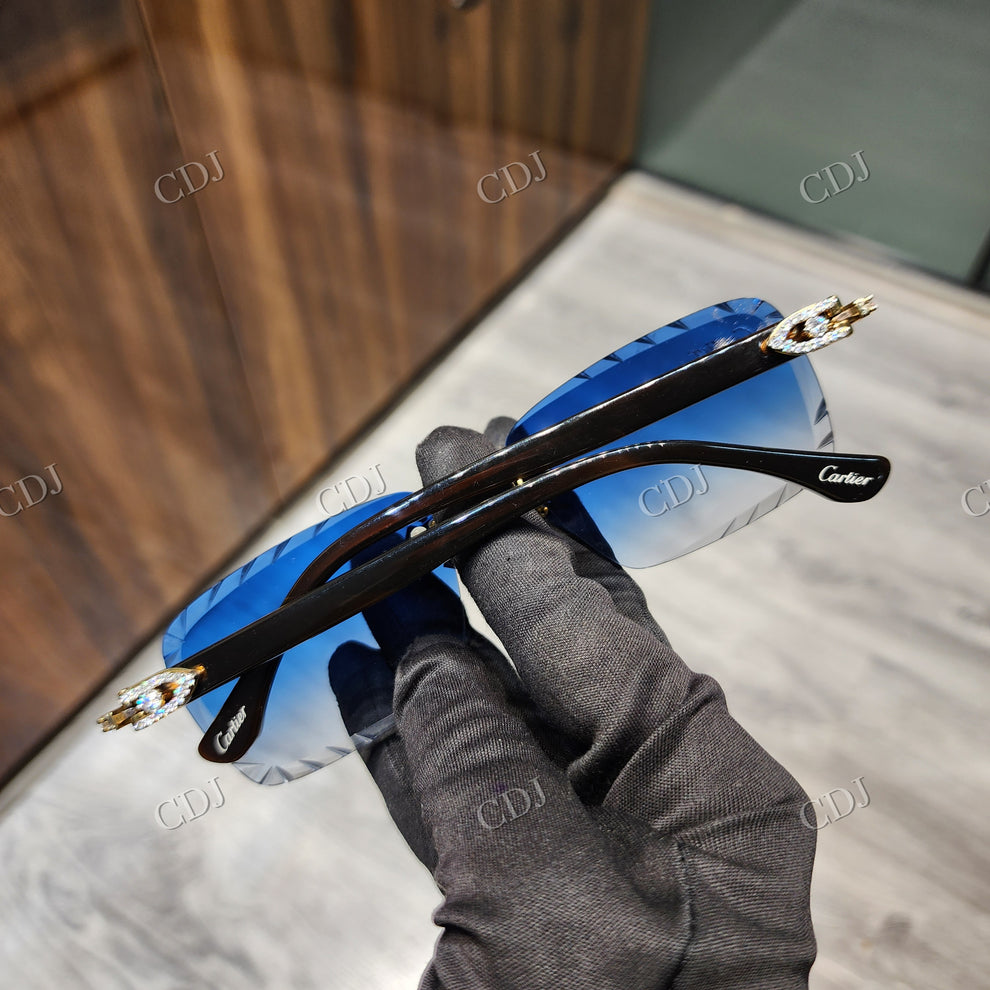 Custom Diamond Glasses