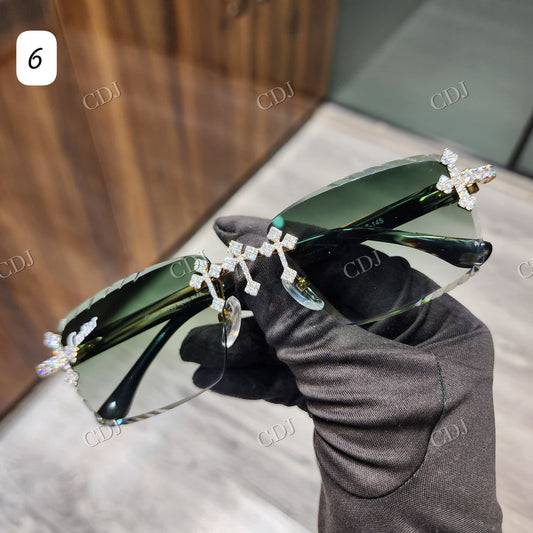Custom Diamond Glasses
