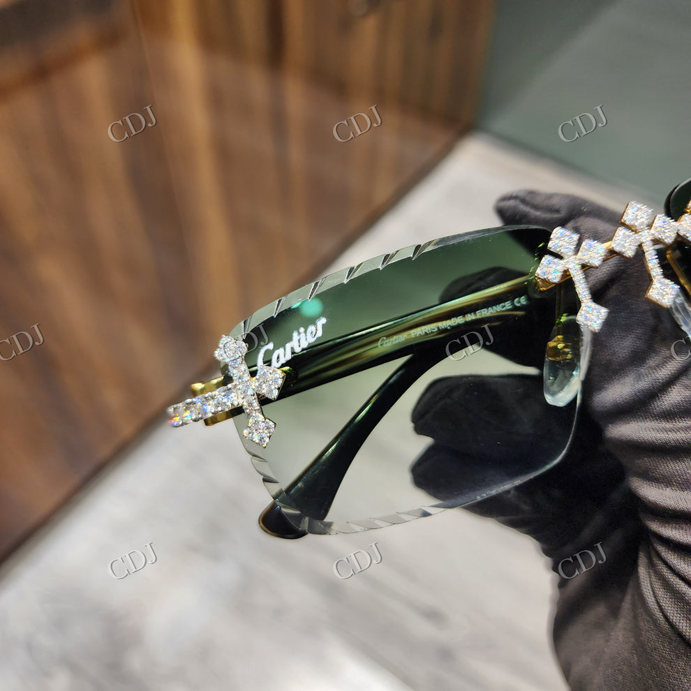 Custom Diamond Glasses