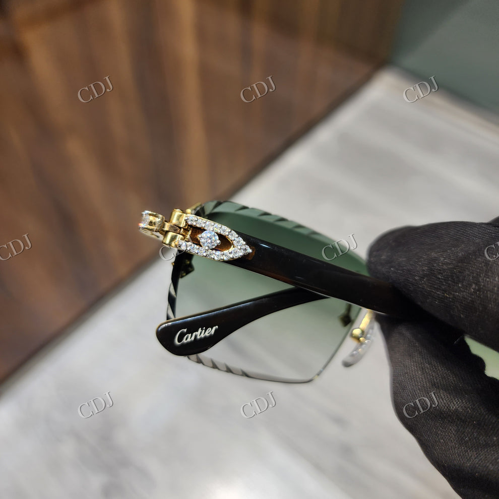 Custom Diamond Glasses
