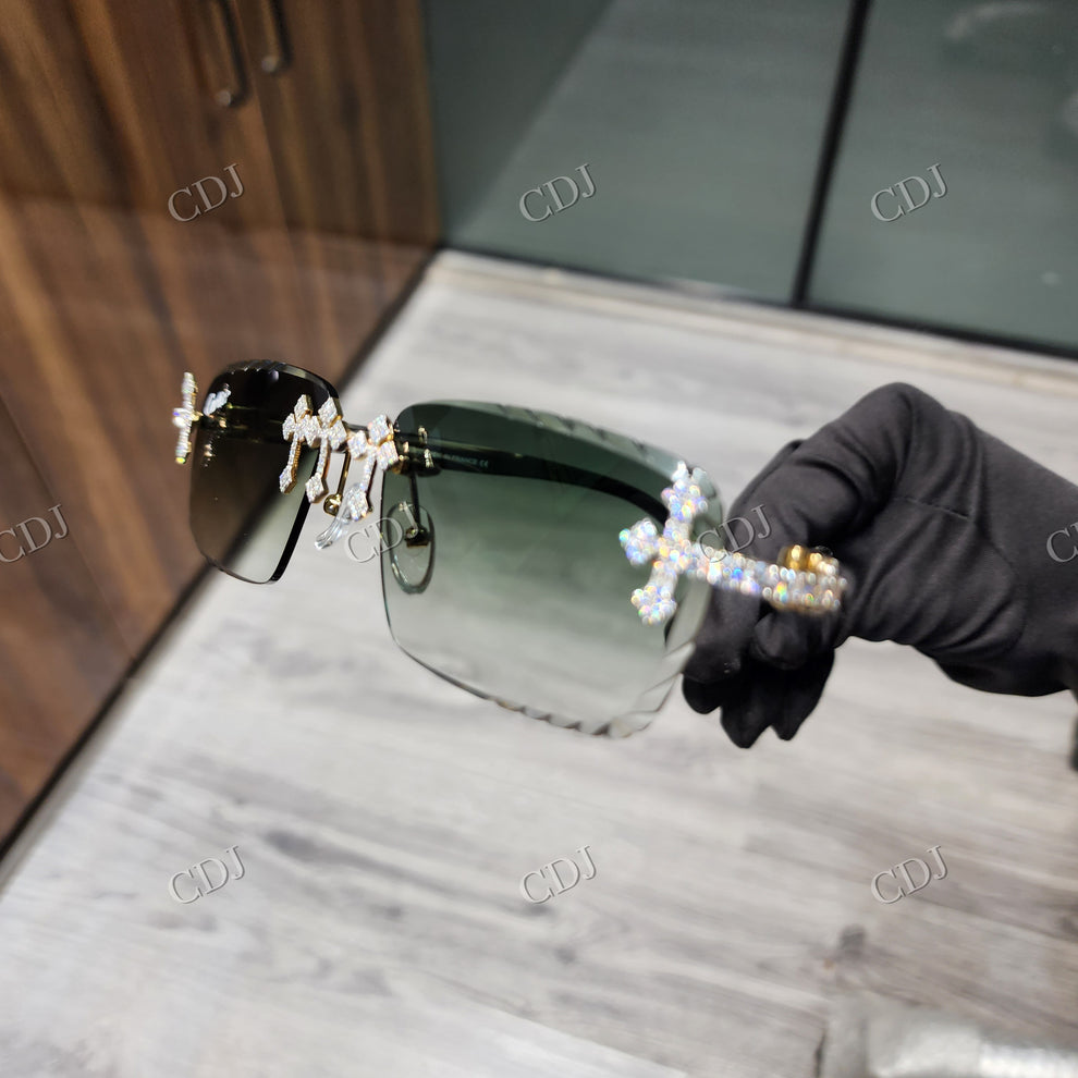 Custom Diamond Glasses