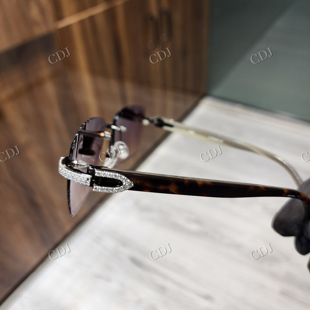Custom Diamond Glasses