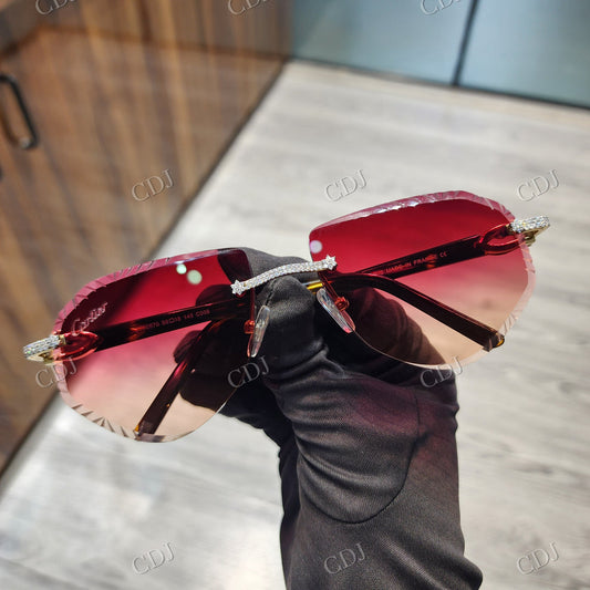 Custom Diamond Glasses