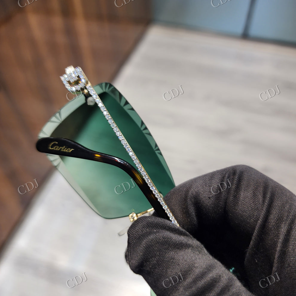Custom Diamond Glasses