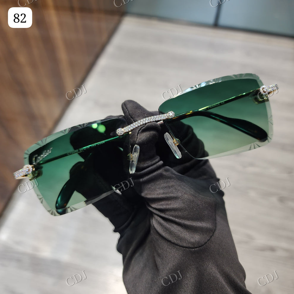 Custom Diamond Glasses