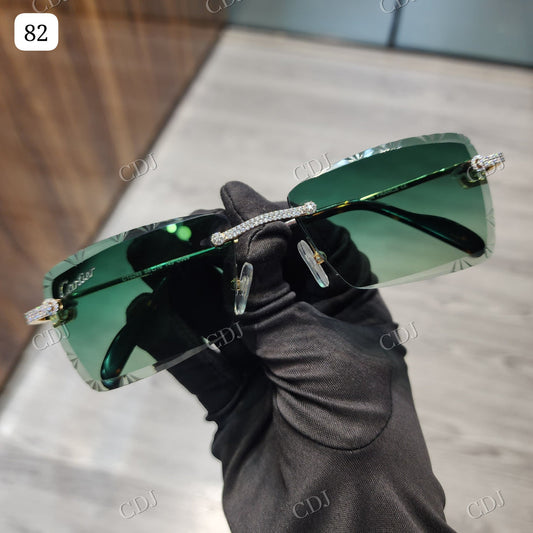 Custom Diamond Glasses