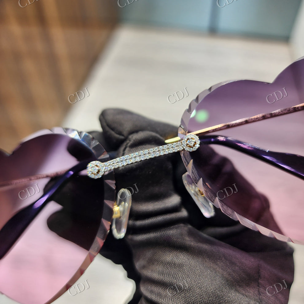 Custom Diamond Glasses