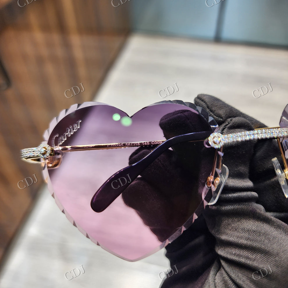 Custom Diamond Glasses