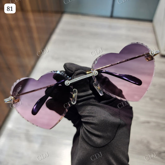 Custom Diamond Glasses