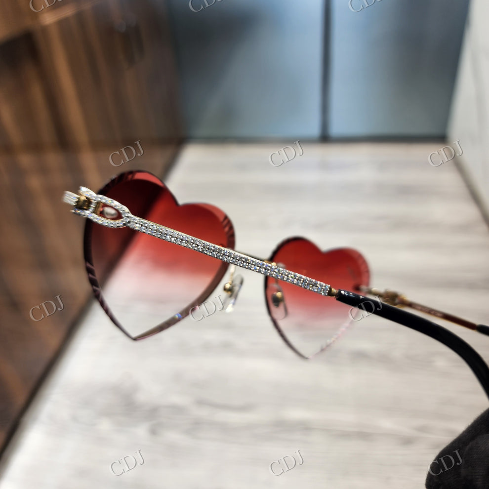 Custom Diamond Glasses