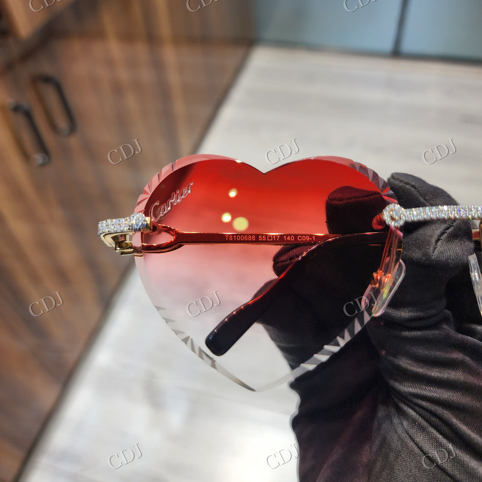 Custom Diamond Glasses