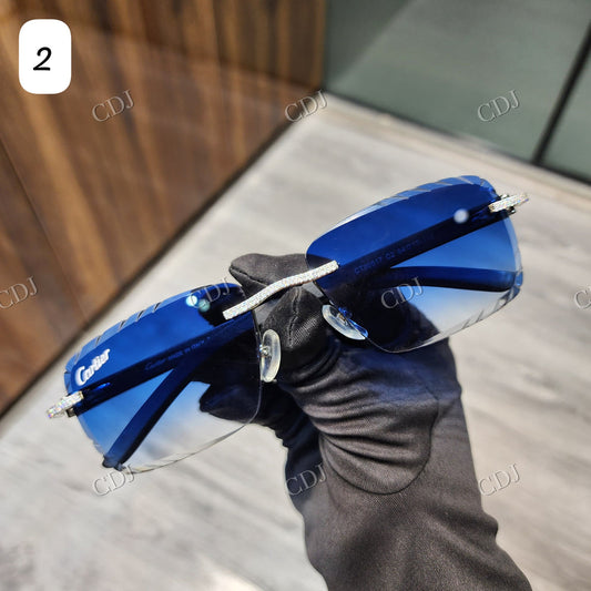 Custom Diamond Glasses