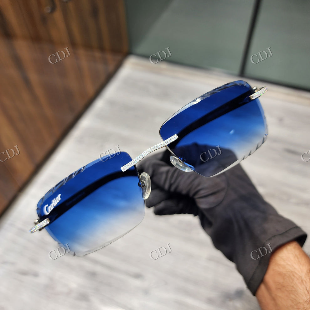 Custom Diamond Glasses