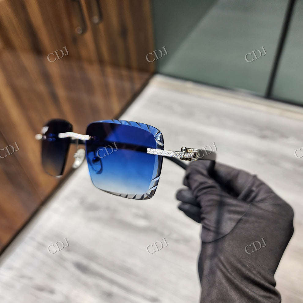 Custom Diamond Glasses