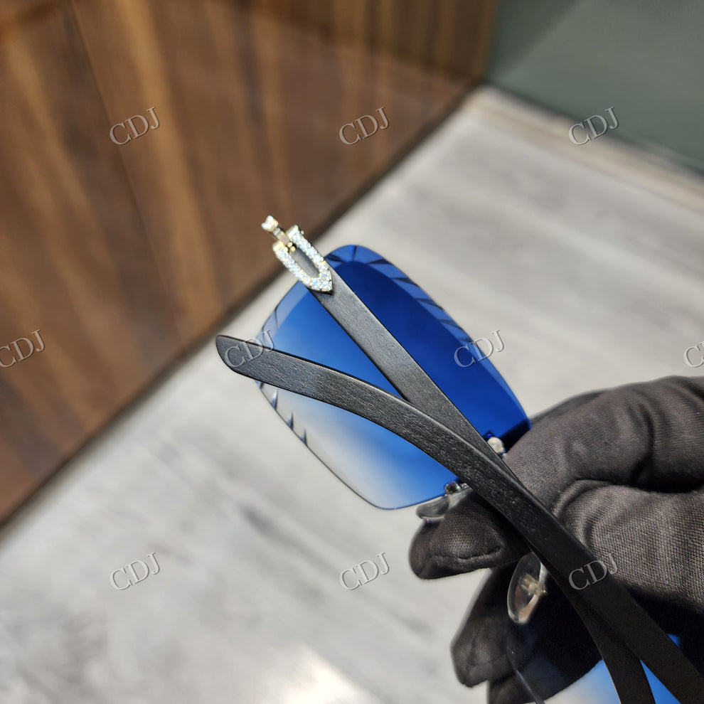 Custom Diamond Glasses