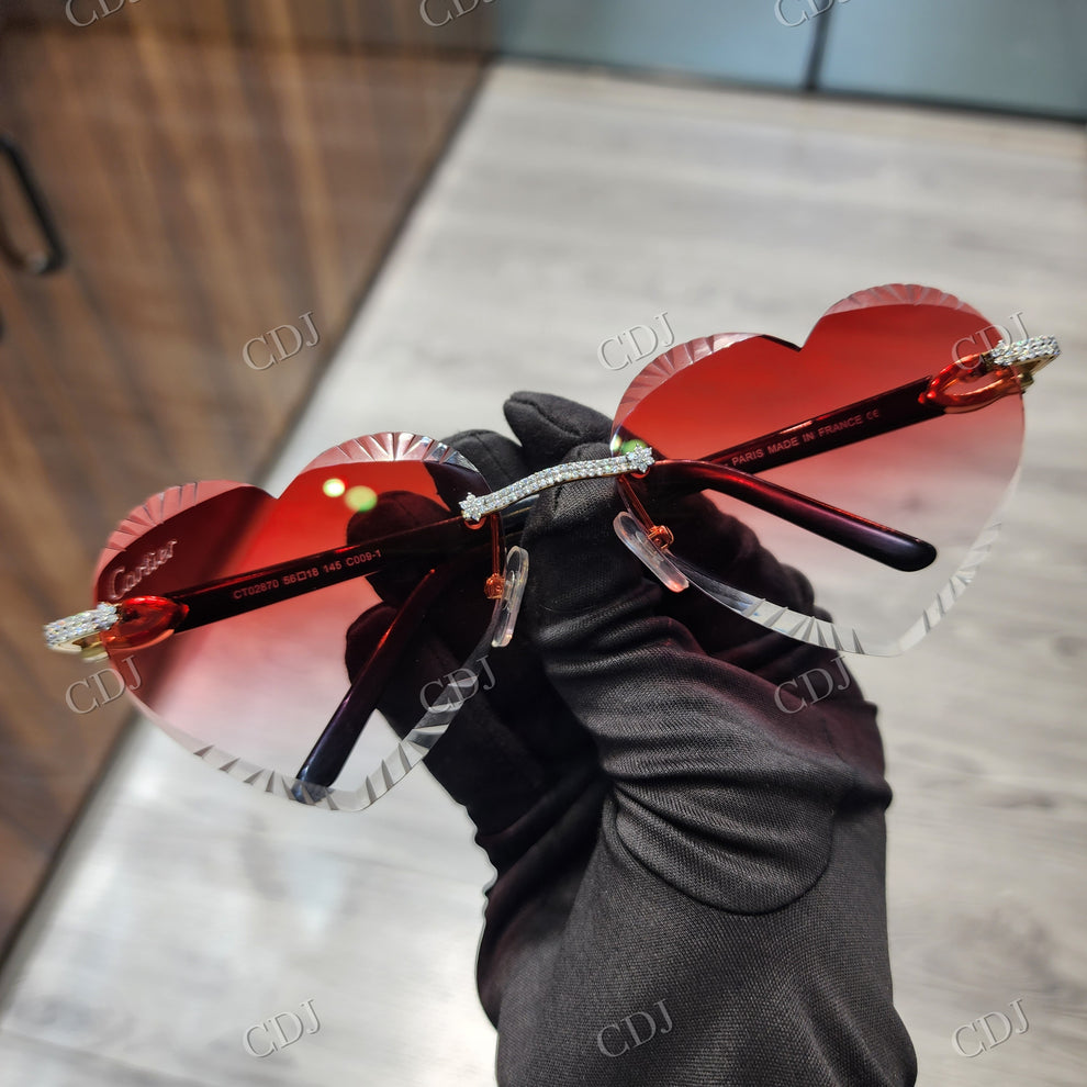 Custom Diamond Glasses