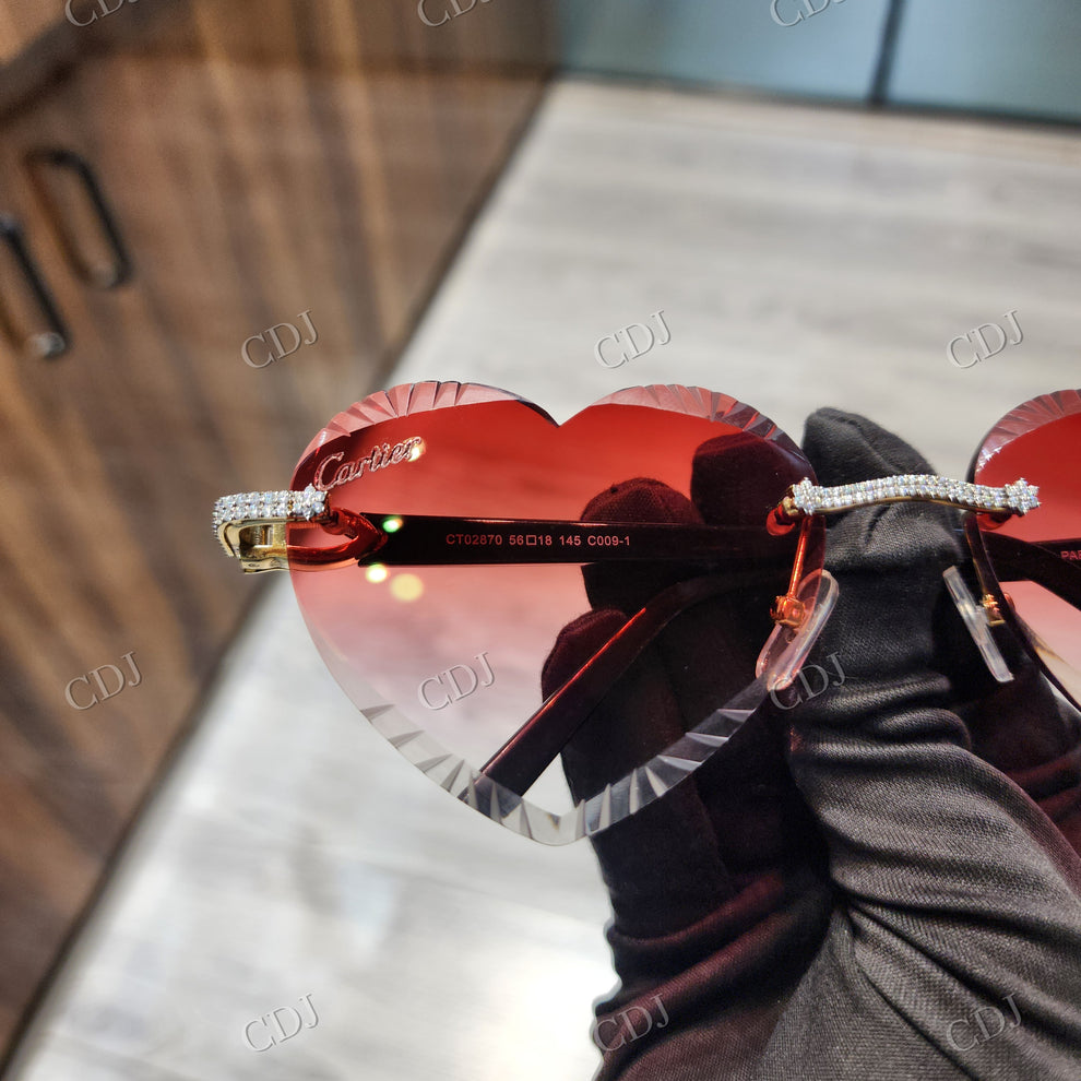 Custom Diamond Glasses
