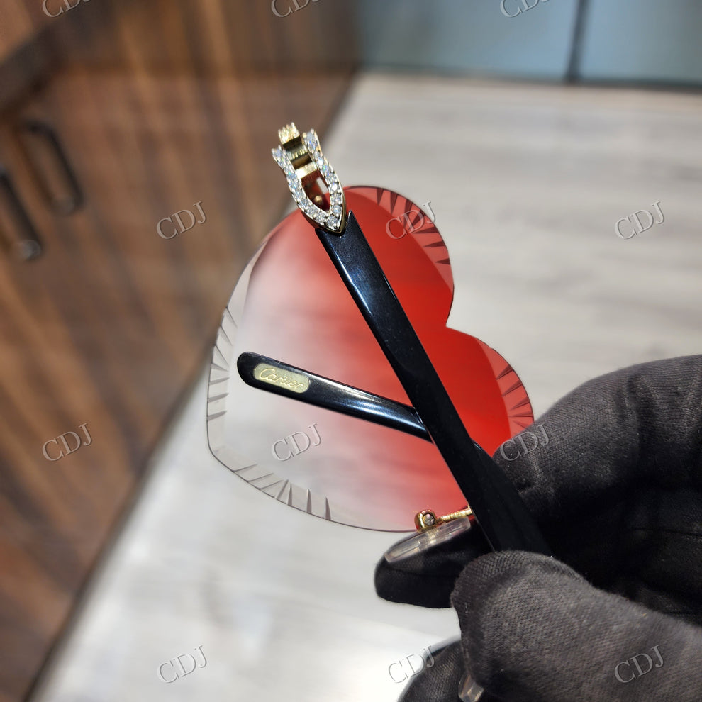 Custom Diamond Glasses